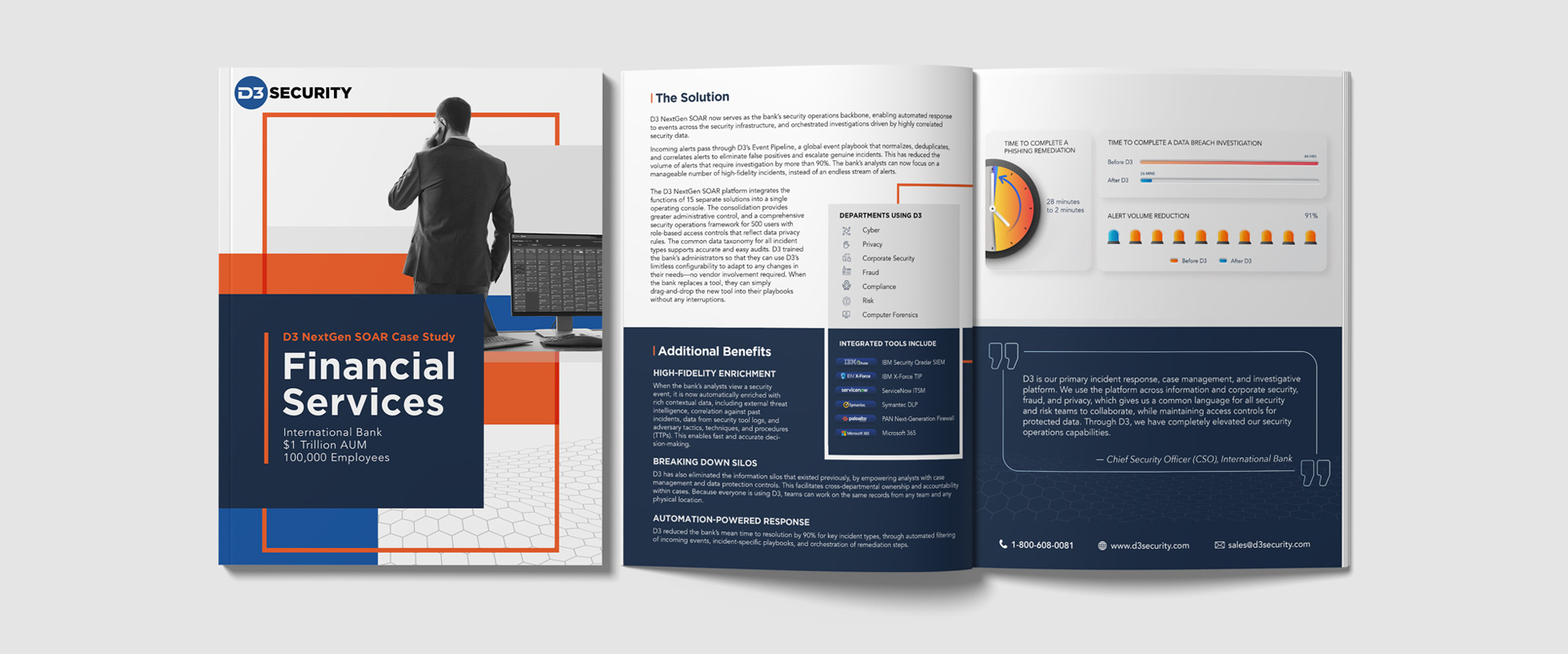 Financial Services Case Study D3 Security