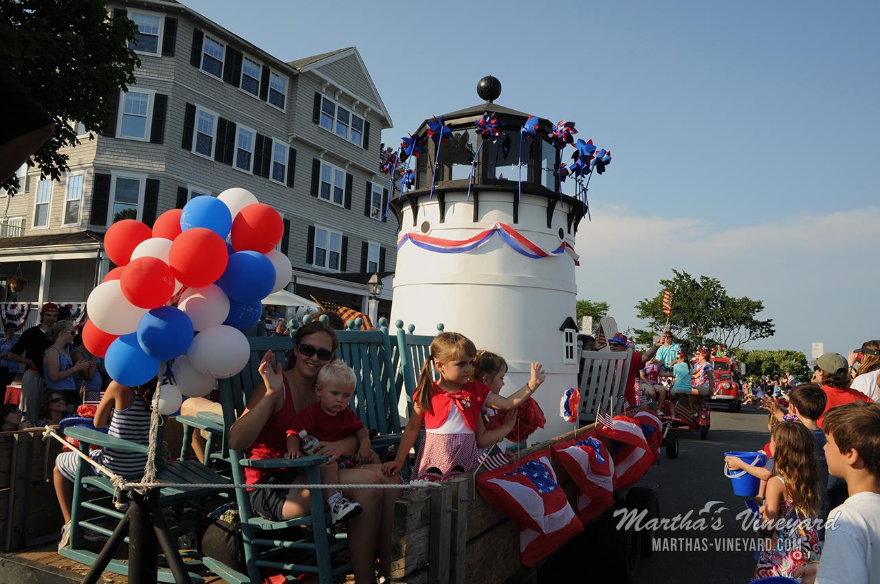 Annual 4th of July Parade & Fireworks 2024 Martha's Vineyard
