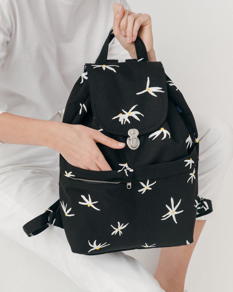 Buy Baggu Backpack in Black Daisy at Well.ca Free Shipping 35+ in Canada