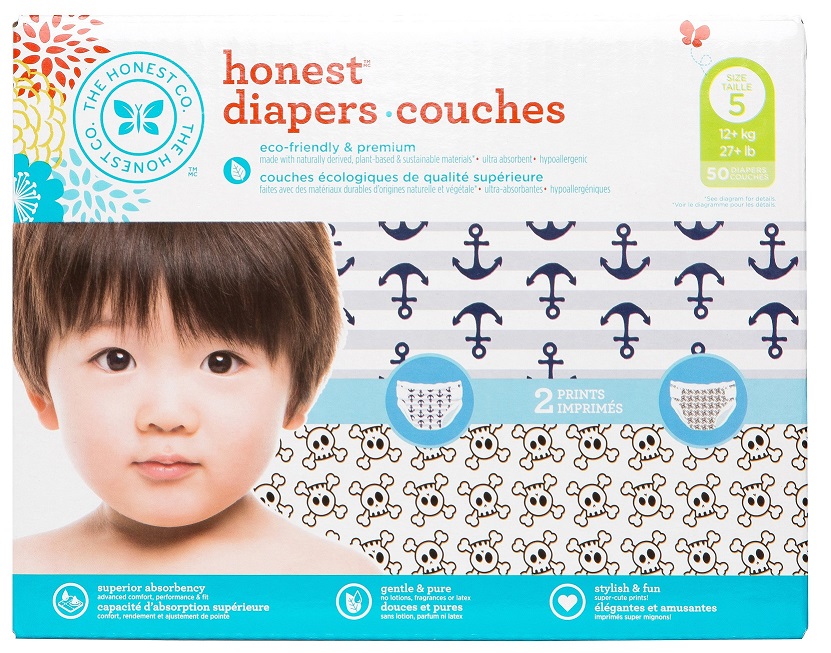 Buy The Honest Company Honest Diapers Size 5 Club Pack at Well.ca