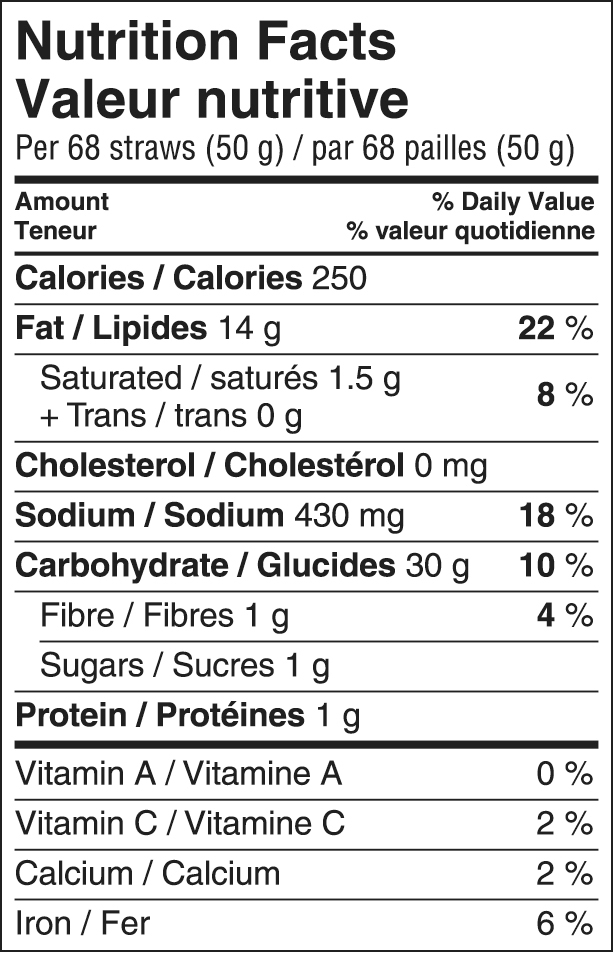 Buy Sensible Portions Original Garden Veggie Straws at Well.ca Free