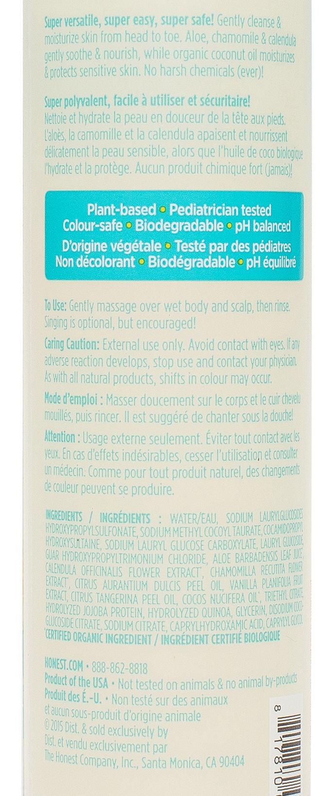 Buy The Honest Company Honest Shampoo Body Wash In Sweet Orange