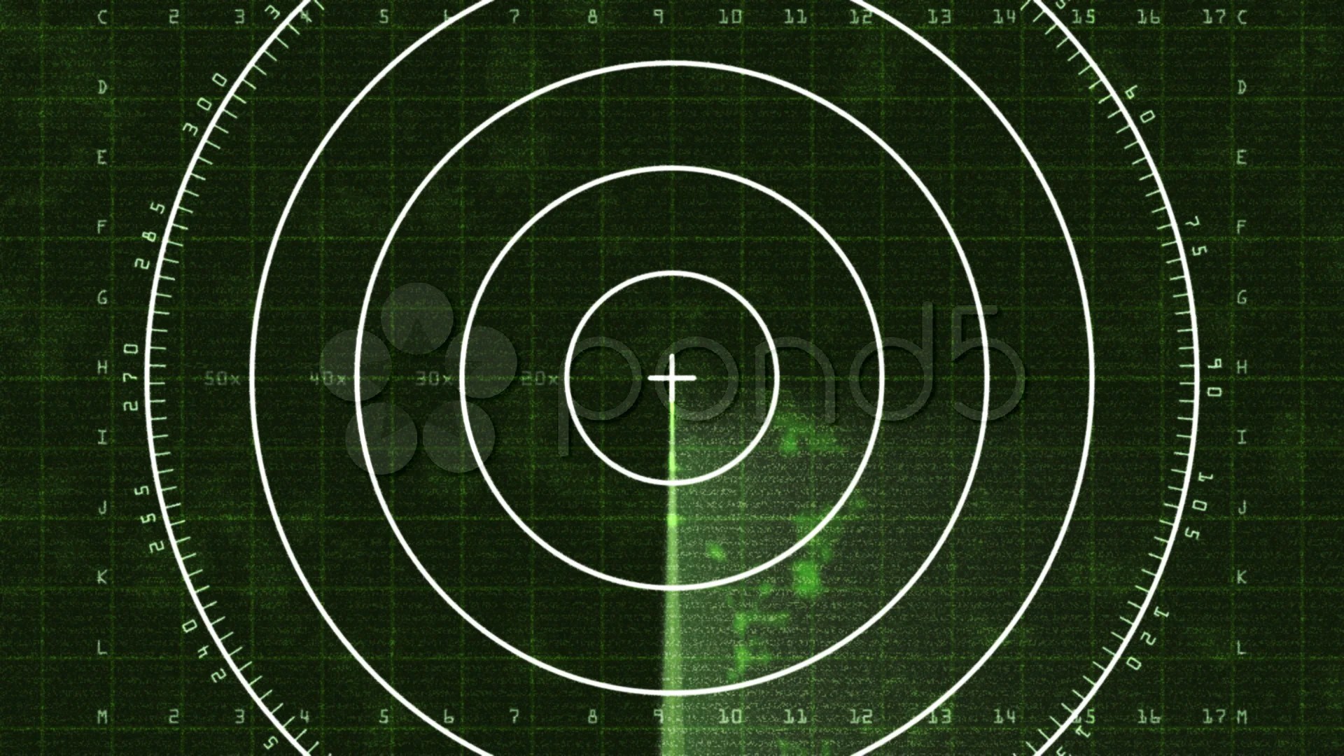 Radar Blip Full Screen, Analog (25fps) Hi Res 484576