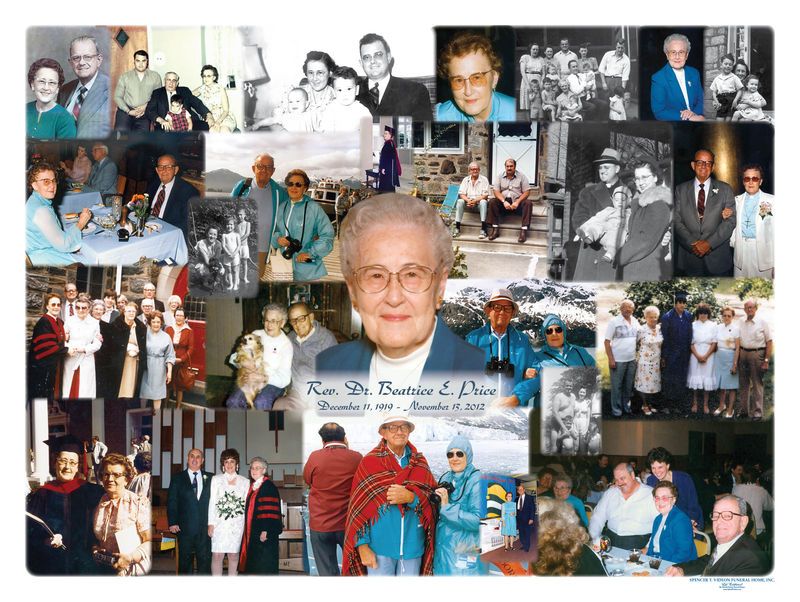 Beatrice Price Obituary Upper Darby, Pennsylvania Spencer T. Videon