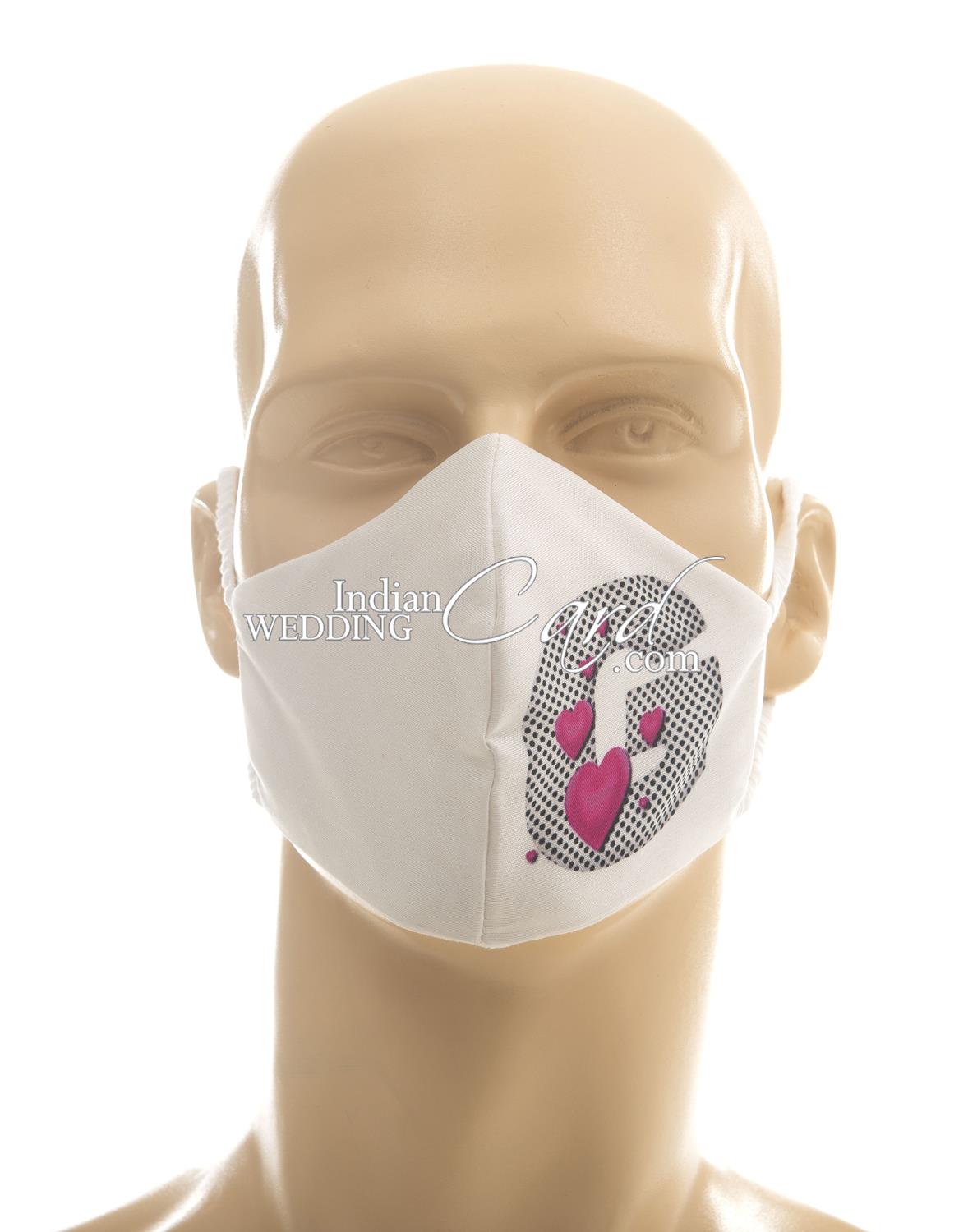 3 layer cotton cloth mask with customizable digital printing MASK91