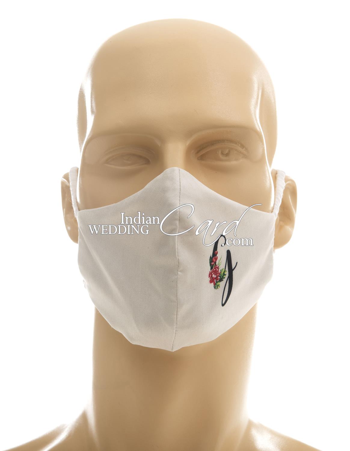 3 layer cotton cloth mask with customizable digital printing MASK93