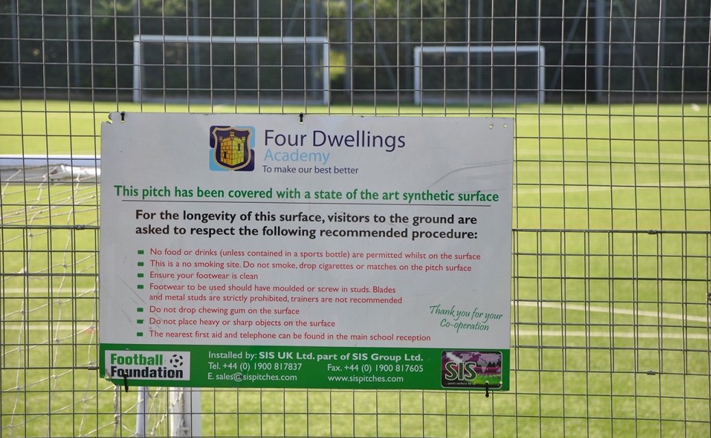 3G Football Pitch Sports Hall & Outdoor Pitches for Hire Four