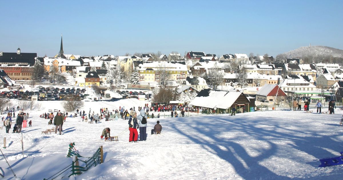 Altenberg Skigebied Pistekaart Altenberg