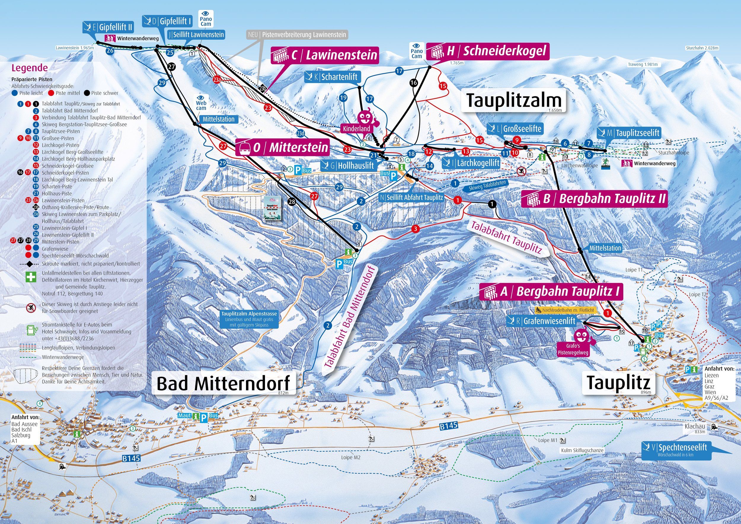 SKIURLAUB BAD MITTERNDORF WINTERURLAUB SKIREISEN INKL. SKIPASS
