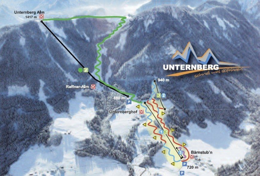 Inzell Karte Anzeigen INZELL (CHIEMGAU) SKIGEBIET WINTERURLAUB SKIREISEN INKL. SKIPASS