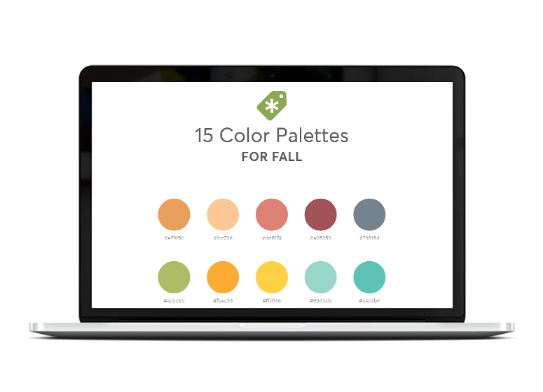 Procreate Color Palette Teal Brown Swatches Procreate Color