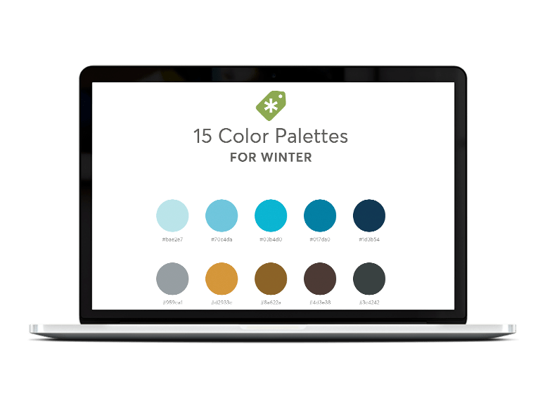 15 Downloadable Color Palettes For Winter Creative Market Blog
