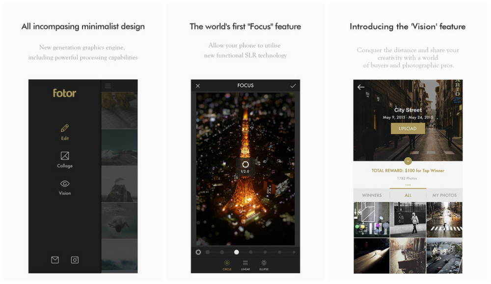 How to switch to negative on fotor photo editor htker
