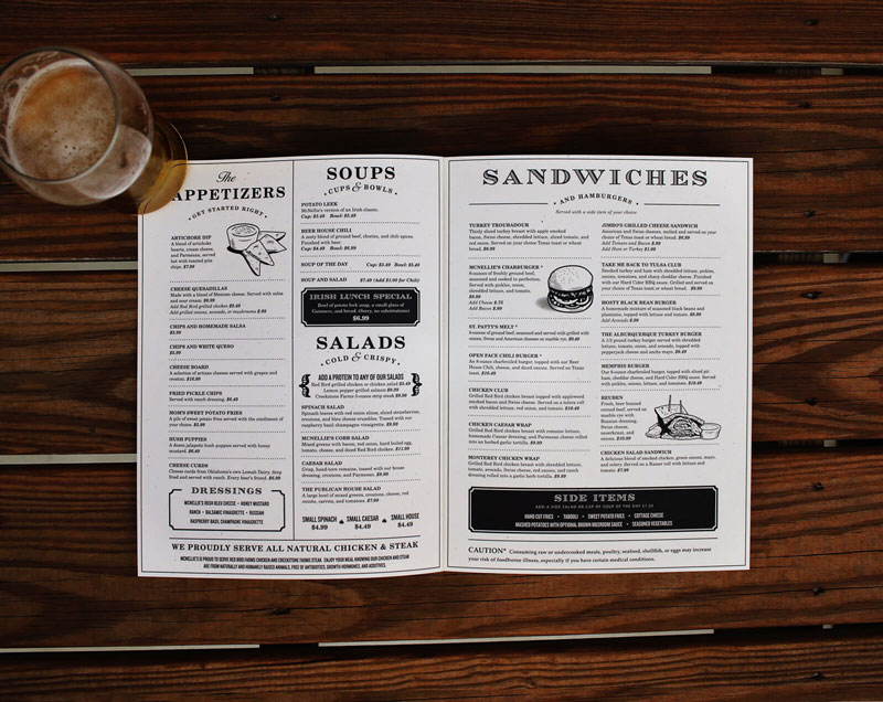 50 Restaurant Menu Designs That Look Better Than Food Creative Market