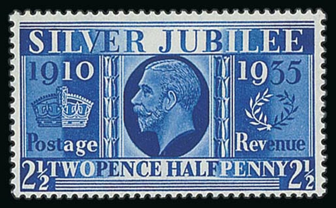 1653 Great Britain King V Issues 1935 Silver Jubilee