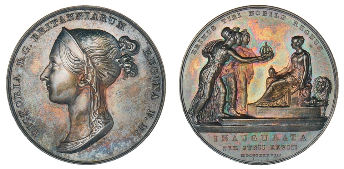 288 Great Britain. Victoria. Coronation of Queen Victoria, 1838. Off...