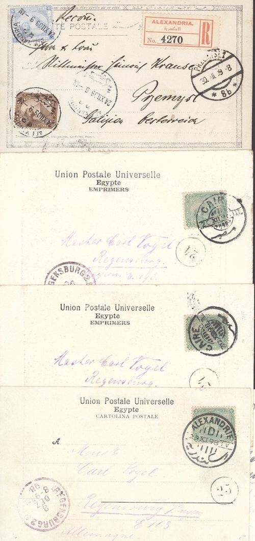 2412 Egypt 18981915, selection of fifteen picture postcards (many c...