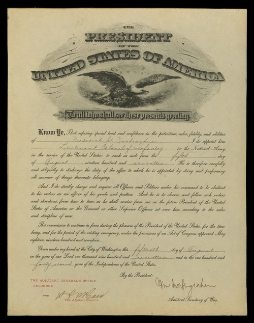 1413 Document Grouping Thomas Mifflin Signs Deed for "Lancaster" an...