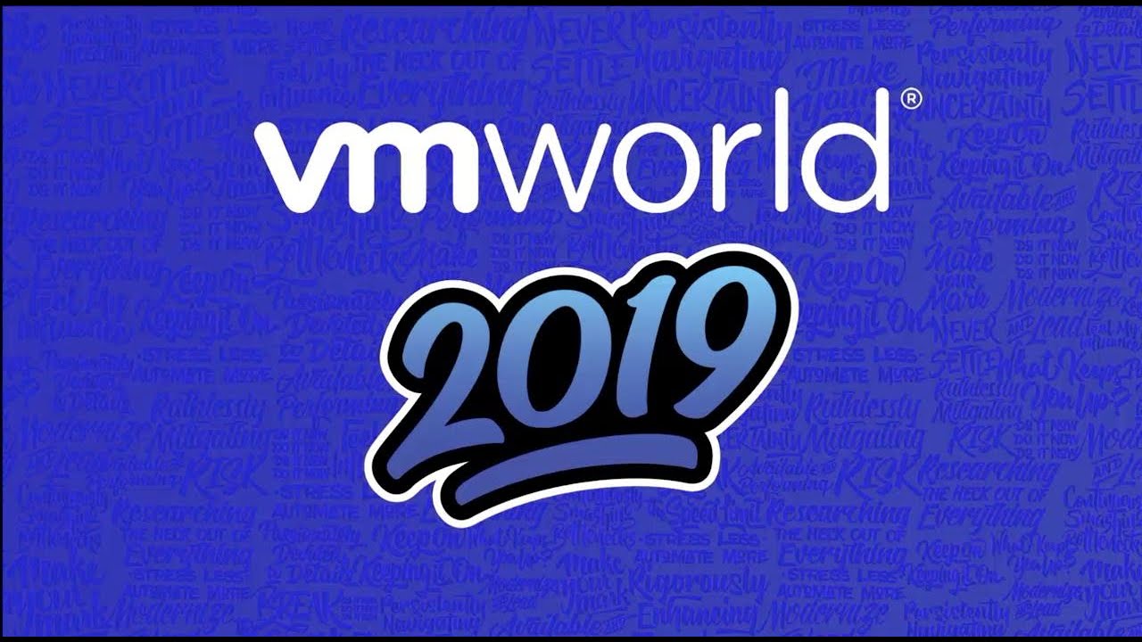 VMworld 2019 US Day 2 General Session Virtual Chaman