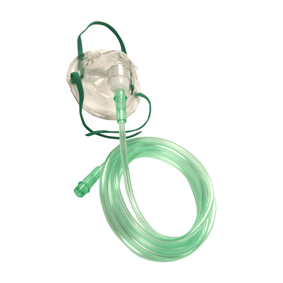 Oxygen Therapy Mask with 2M Tubing Child (GST FREE) Aero Healthcare