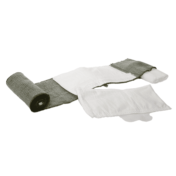 Military Tactical Trauma Treatment Wound Dressing (green