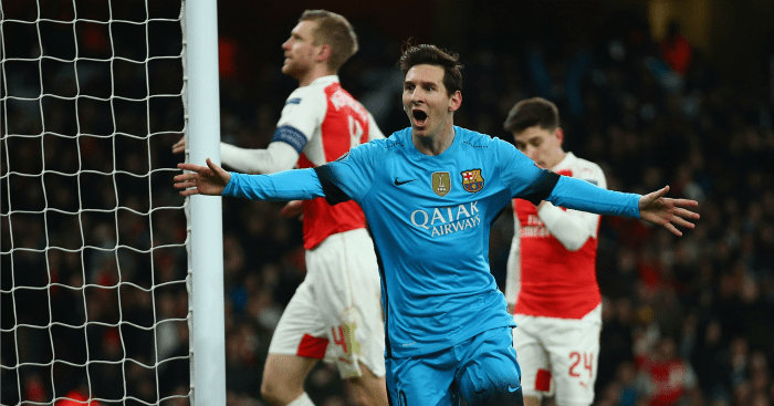 Magic Messi leaves Arsenal with mountain to climb TEAMtalk