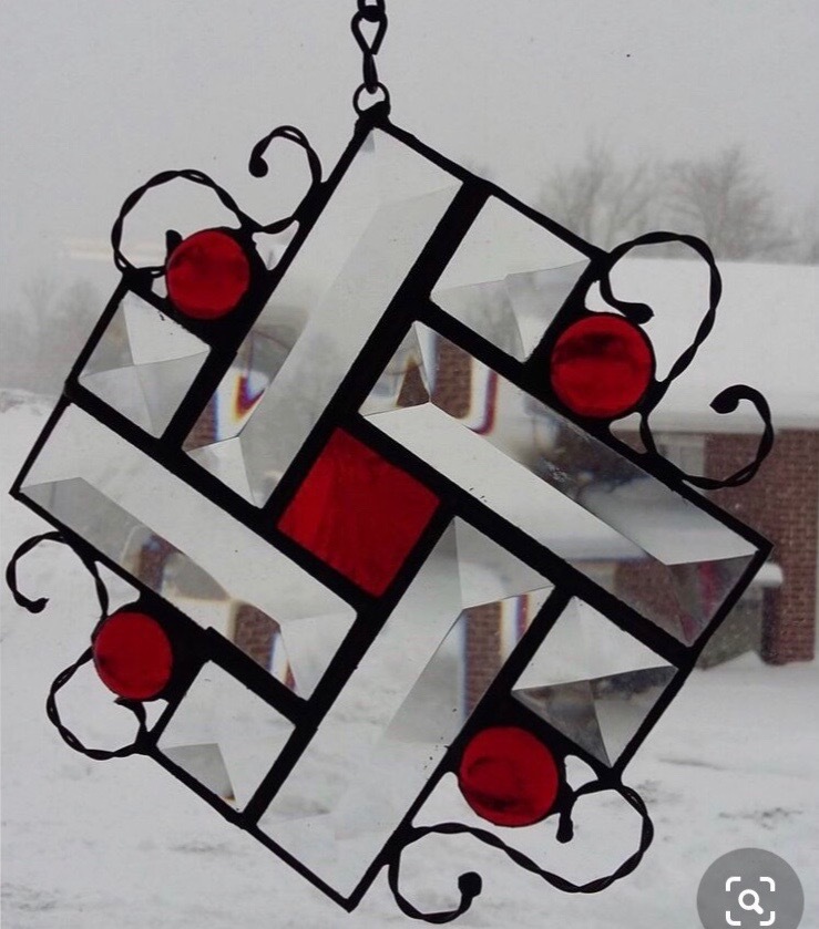 Stained Glass Window Ornament