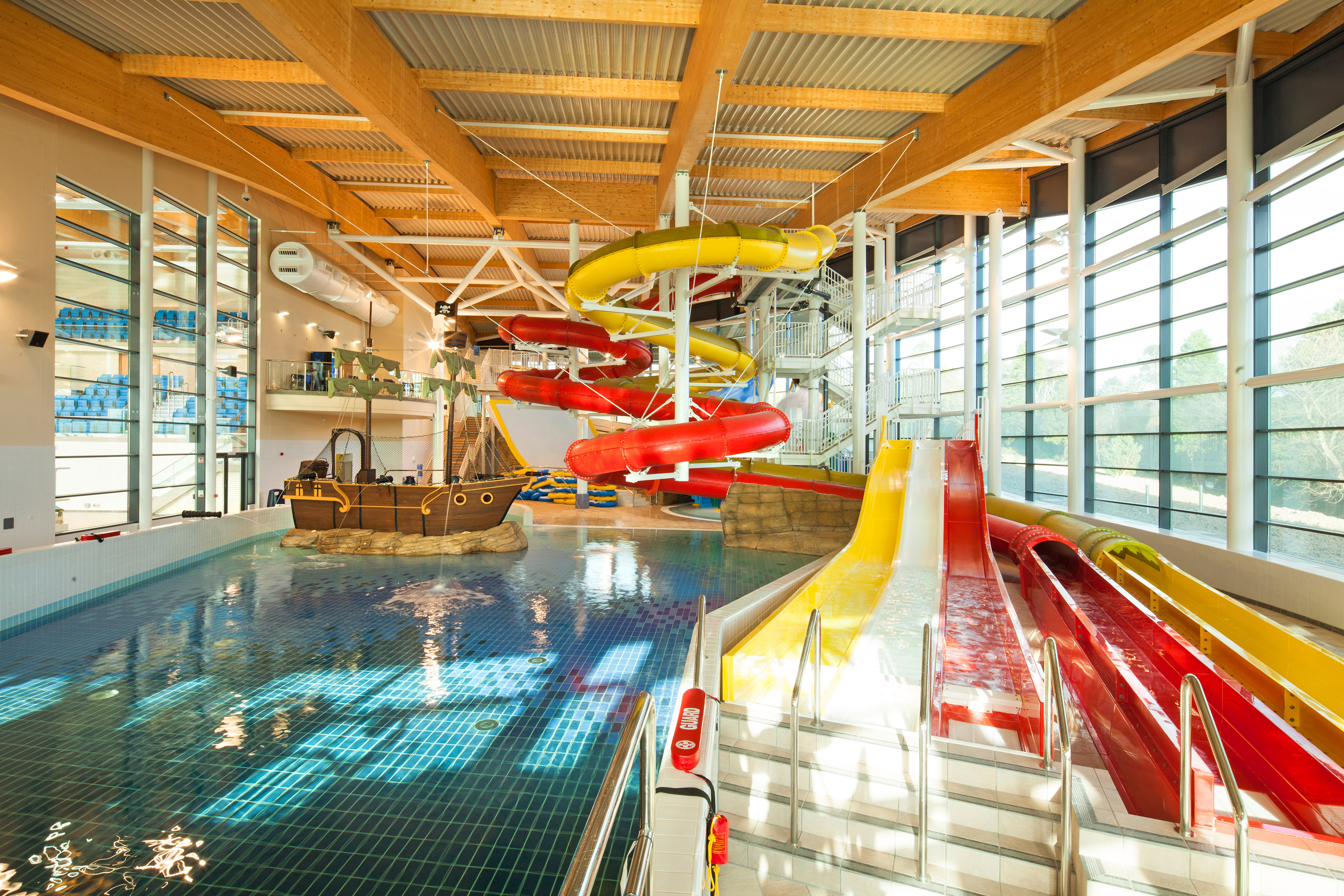 Swimming pools and water parks