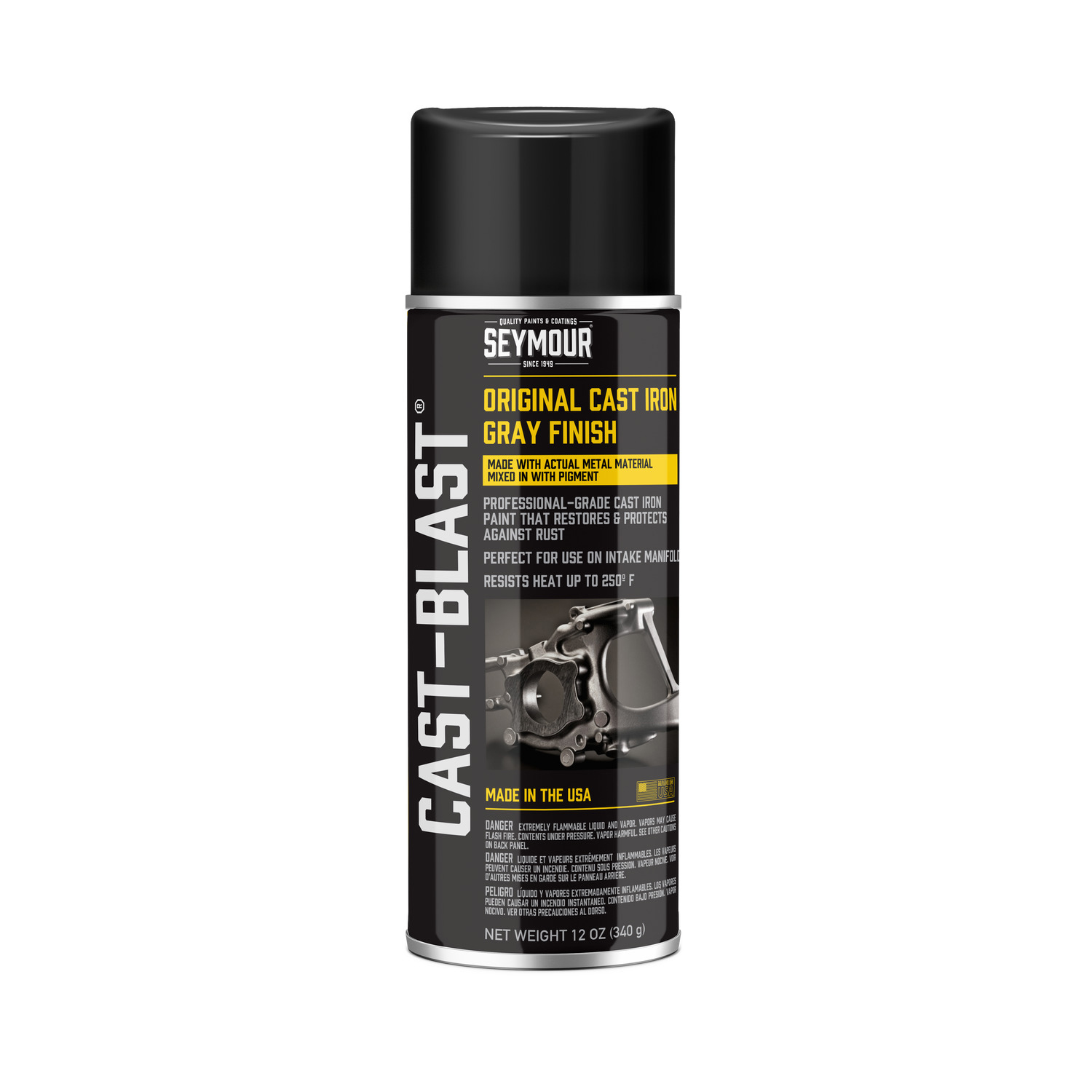 SEYMOUR AEROSOL CASTBLAST CAST IRON GREY FINISH Buy Tools Online