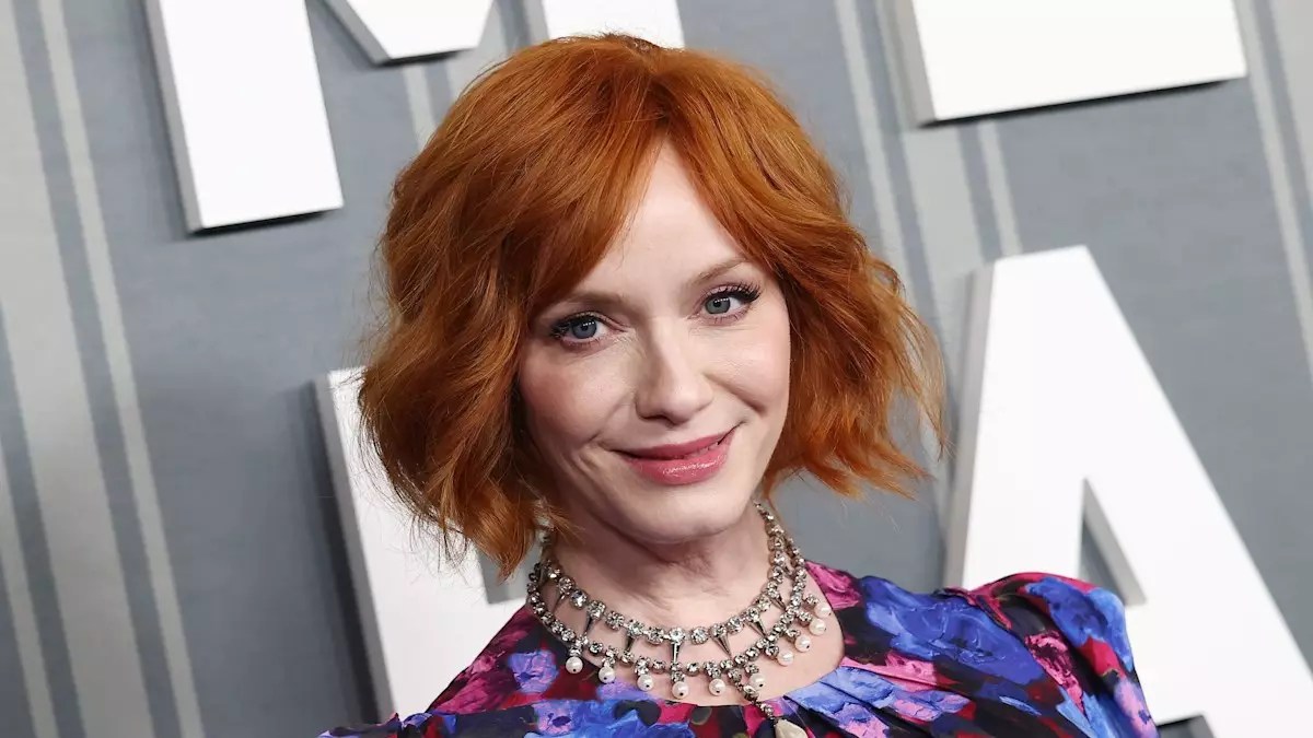 Spring Elegance: Christina Hendricks Shines in Floral Fusion