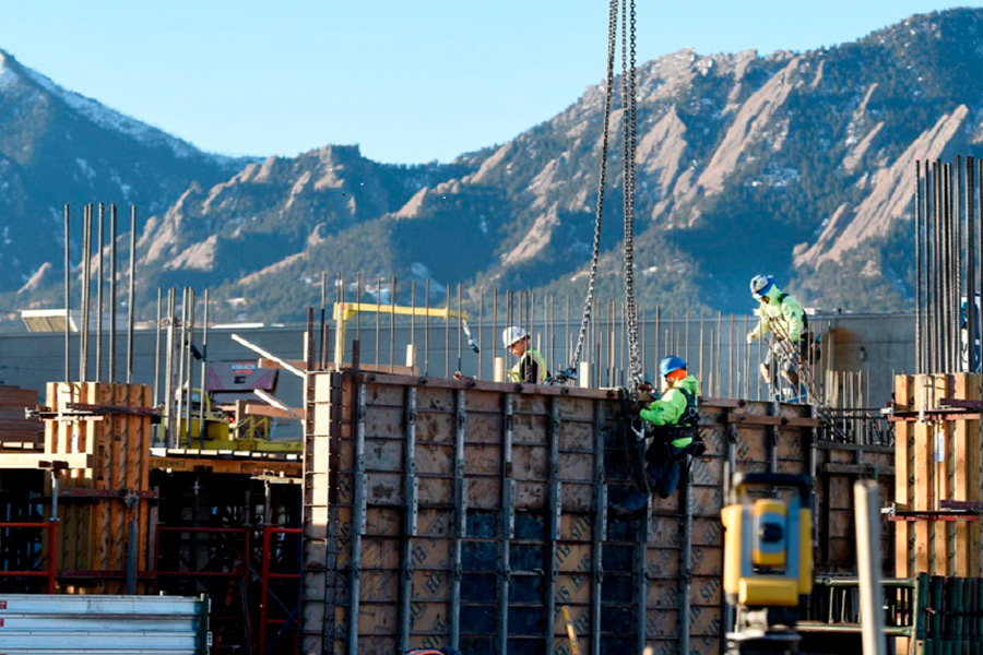 Infrastructure project construction in Jordan