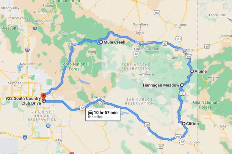 The Devil's Highway Loop Motorcycle Ride EagleRider