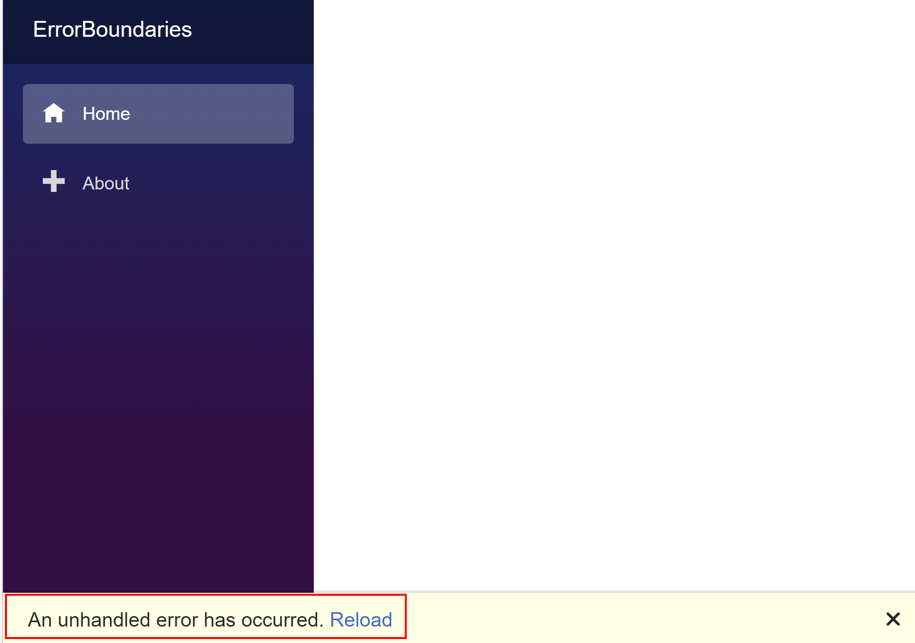 Work With Unhandled Exceptions Gracefully in Blazor Server With 6