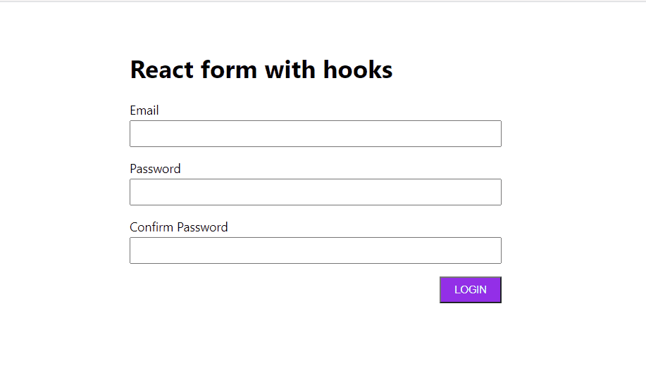 How To Create and Validate a React Form With Hooks