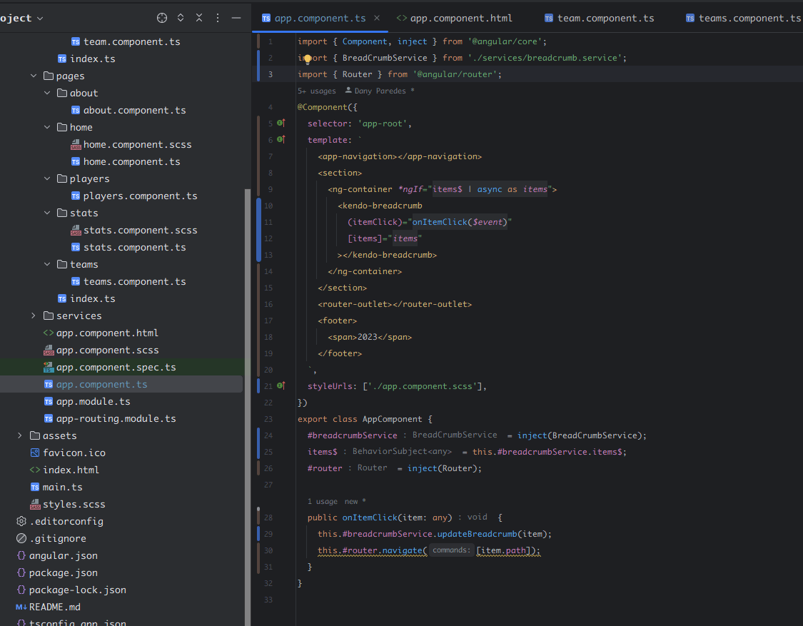 Build a Dynamic Breadcrumb Trail with Kendo UI for Angular