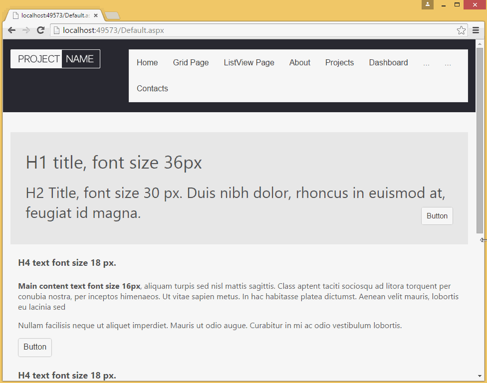 Telerik Web components work seamlessly with and VS15