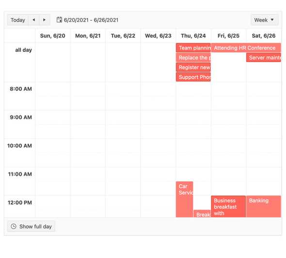 React Scheduler KendoReact UI Library