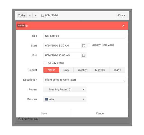 React Scheduler KendoReact UI Library