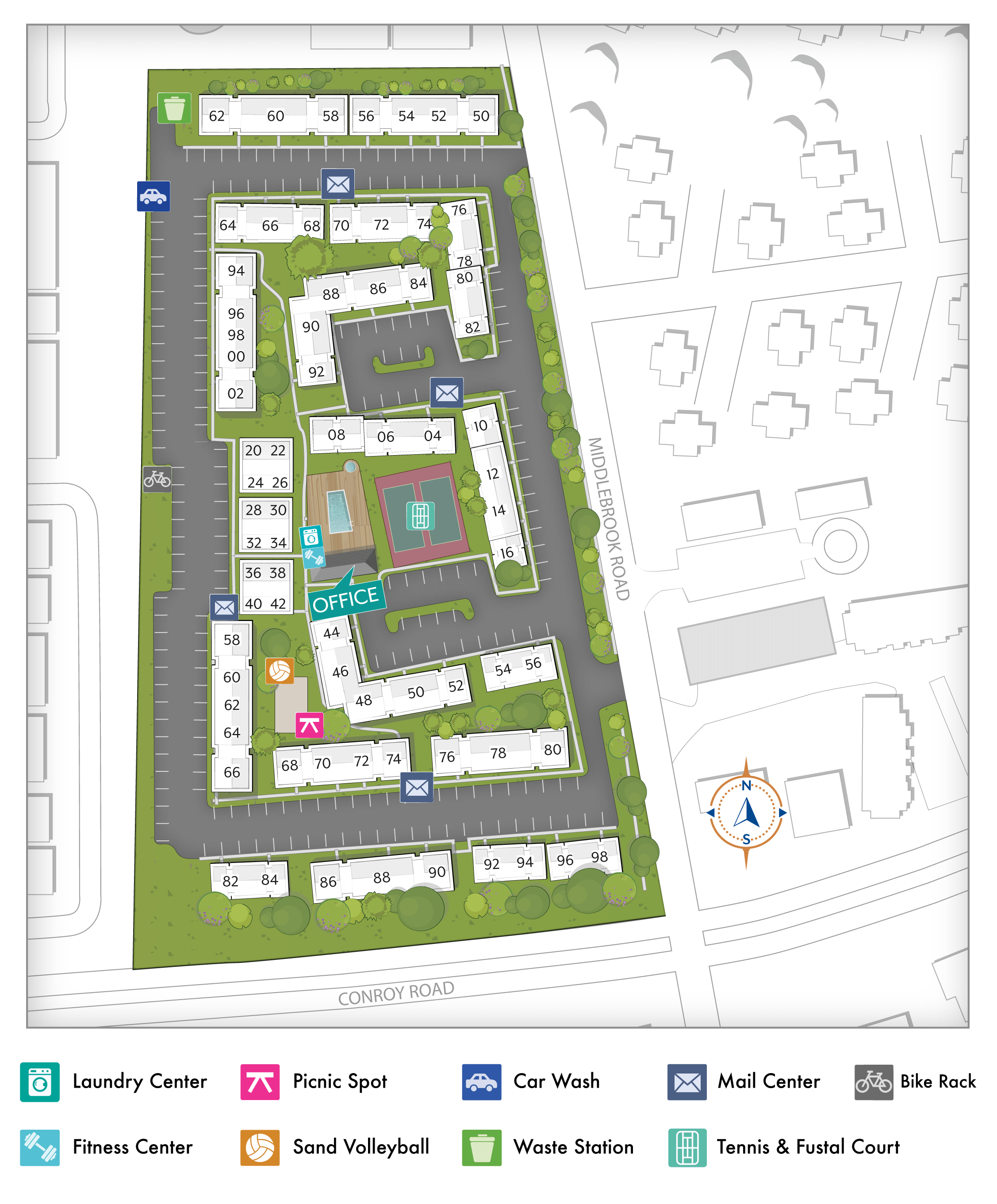 Coconut Palms Apartments in Orlando, FL 2 Bed McKinley McKinley