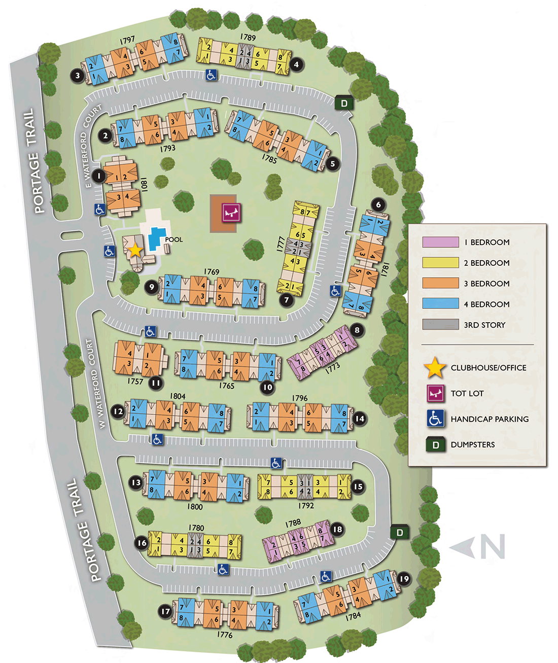 Waterford at Portage Trail Apartments Apartments in Akron, Ohio