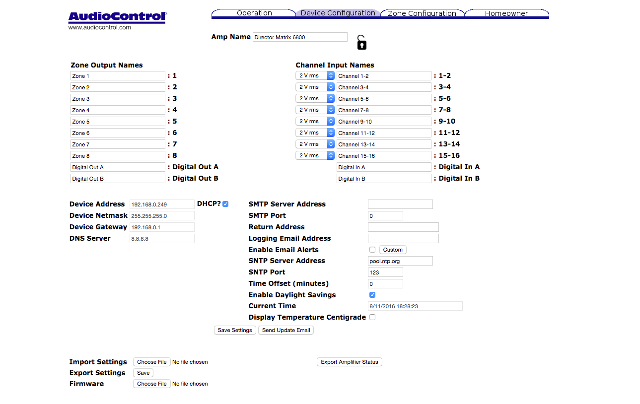 AudioControl Director Model D4600 HEIMKINOWELTEN.DE