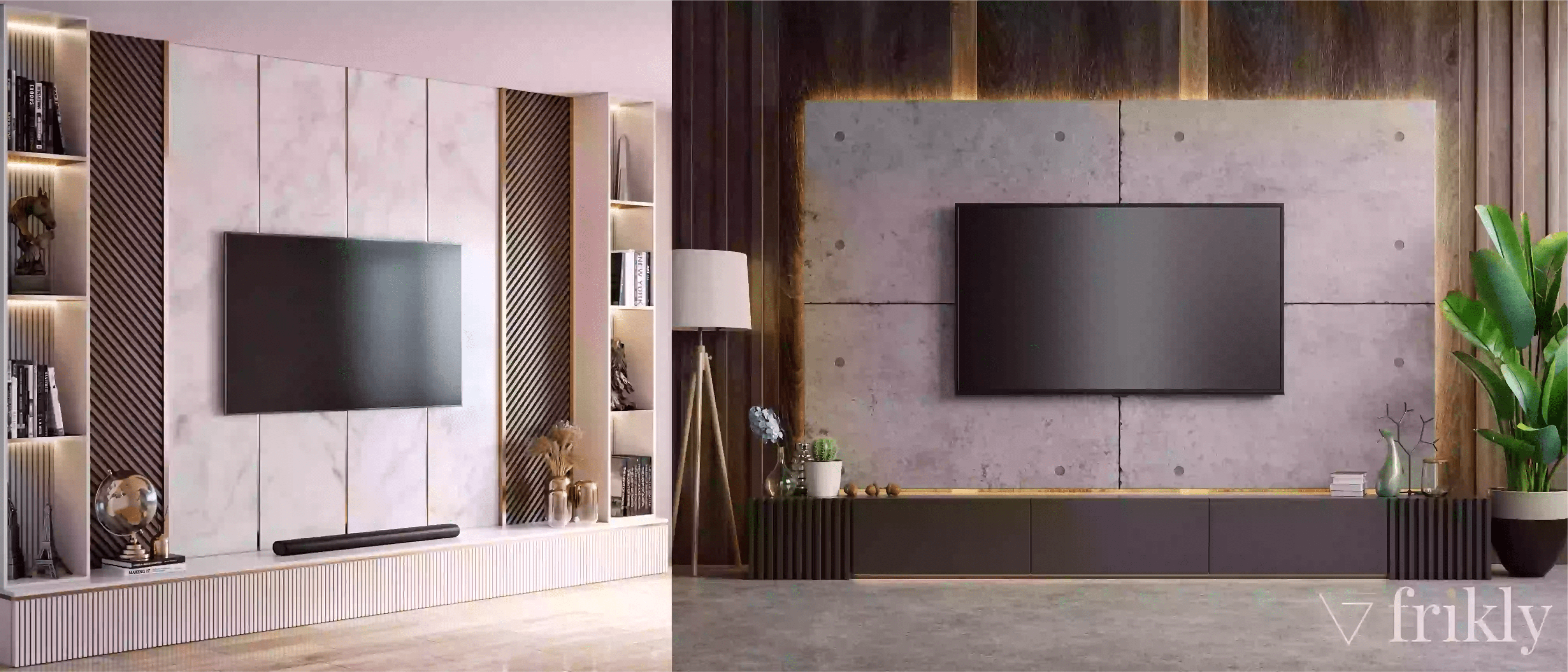 12 Striking Ways To Design Your TV Wall