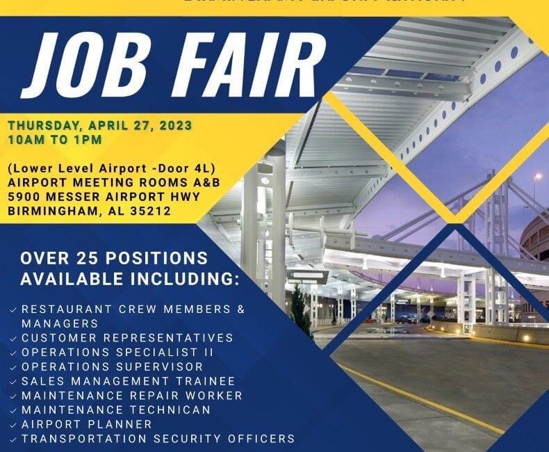 Job Fair April 27, 2023 District 6 Birmingham, Alabama