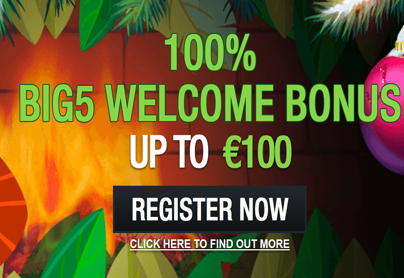 Big 5 Casino Bonus And Review News 100 Up To €500 Free Bonus