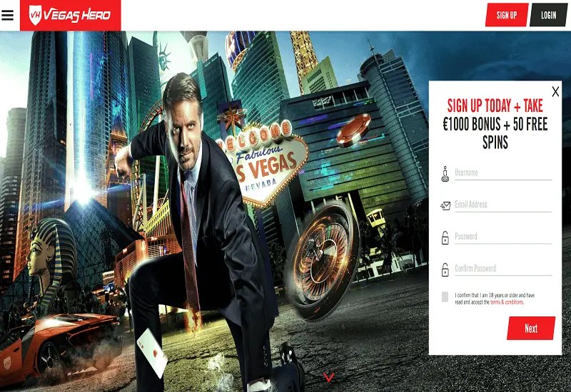 Experience Premier Suppliers and High RTP Games on Vegas Hero
