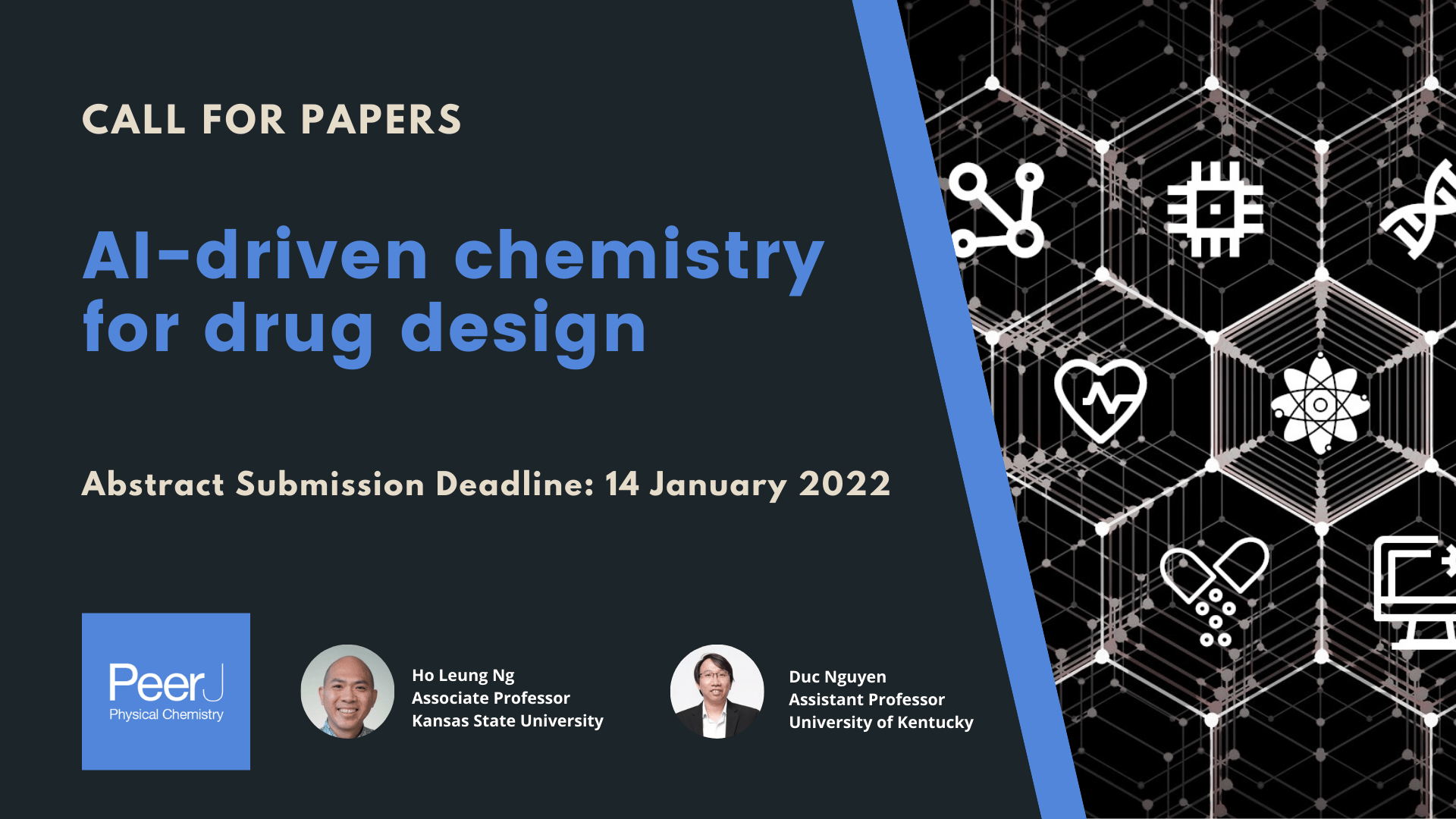Call for Papers AIdriven chemistry for drug design PeerJ Blog