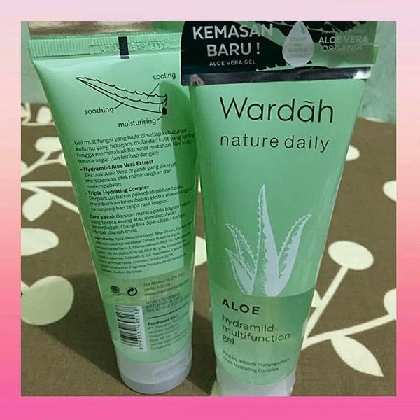 Review Wardah Aloe Hydramild Multifunction Gel, Menjaga