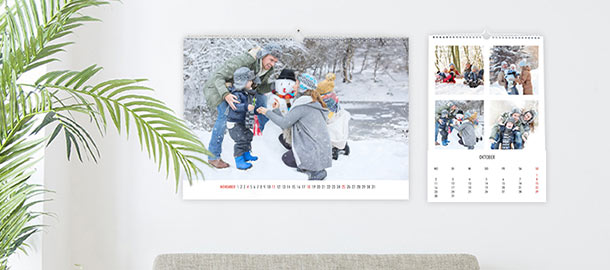 Fotokalender 2021 selbst gestalten Wunderkarten
