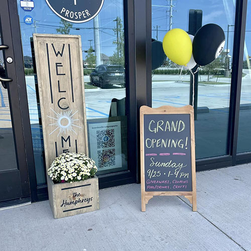 Board & Brush Prosper, TX is Now Open! Board and Brush