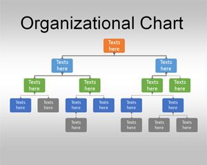 Free Org Chart PowerPoint Template & Presentation Slide